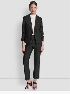 DKNY Tailored Pinstripe Suit